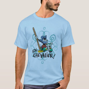 T-shirt Mickey français Mon Chevalier !