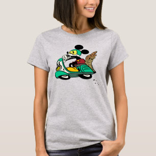 T-shirt Mickey français Vespa rapide