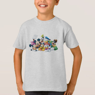 T-shirt Mickey & Friends À genoux