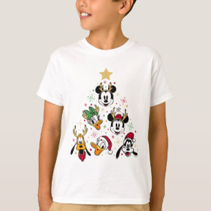 T-shirt Mickey & Friends Caractère Arbre de Noël
