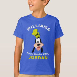 T-shirt Mickey & Friends Dingo - Vacances en famille & A