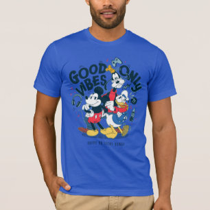 T-shirt Mickey & Friends   Good Vibes uniquement