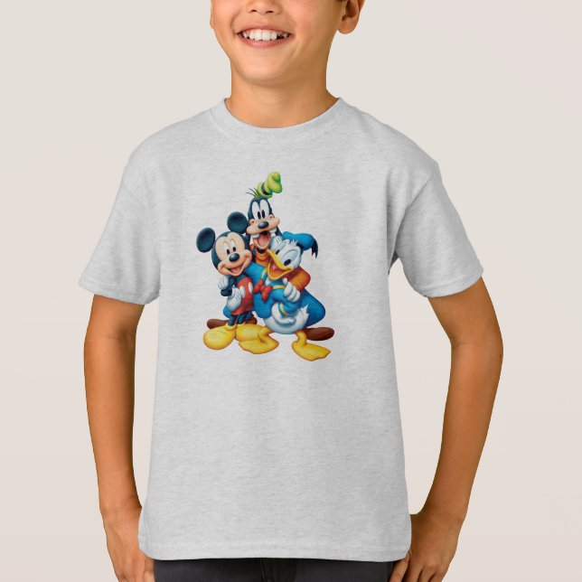 T-shirt Mickey & Friends | Groupe Hug (Devant)