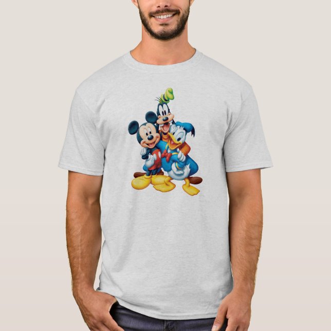T-shirt Mickey & Friends | Groupe Hug (Devant)