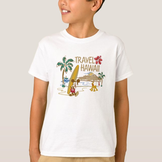 T-shirt Mickey & Friends | Hawaii (Devant)