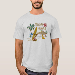 T-shirt Mickey & Friends   Hawaii