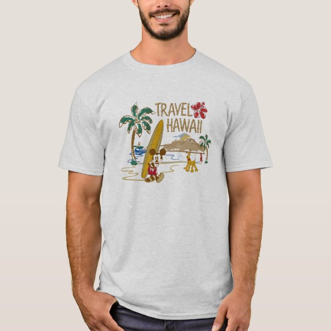 T-shirt Mickey & Friends | Hawaii (Devant)