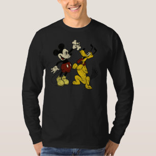 T-shirt Mickey & Friends Mickey et Pluto Vintage