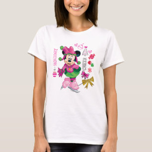 T-shirt Mickey & Friends   Minnie Holiday Cheer 2
