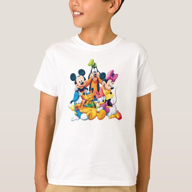 T-shirt Mickey & Friends | Page cinq (Devant)