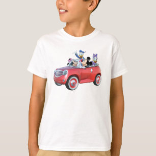 T-shirt Mickey & Friends   Voiture