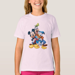 T-shirt Mickey, Goofy et Donald