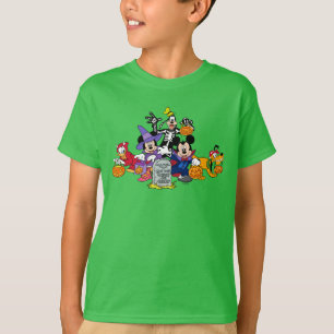 T-shirt Mickey Halloween amusant avec les amis