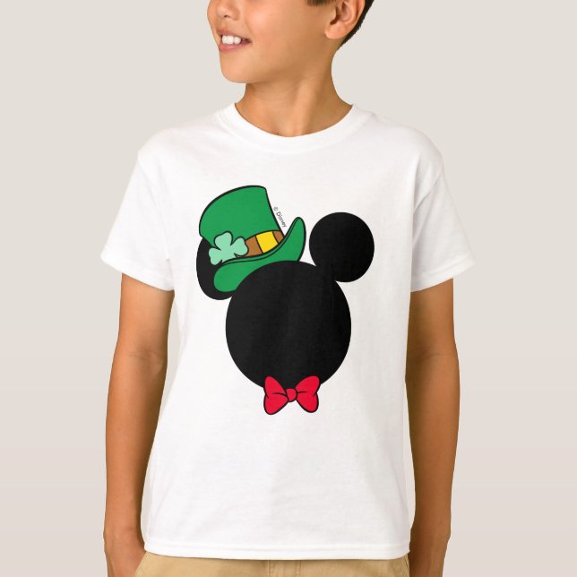 T-shirt Mickey | Icône Saint Patrick's Day (Devant)