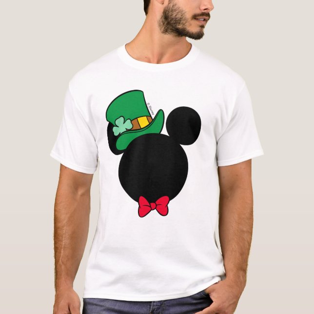 T-shirt Mickey | Icône Saint Patrick's Day (Devant)