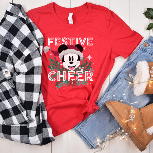 T-shirt Mickey Joie festive