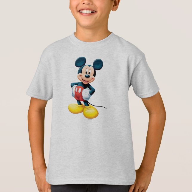 T-shirt Mickey | Mains sur les hanches (Devant)
