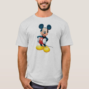 T-shirt Mickey   Mains sur les hanches