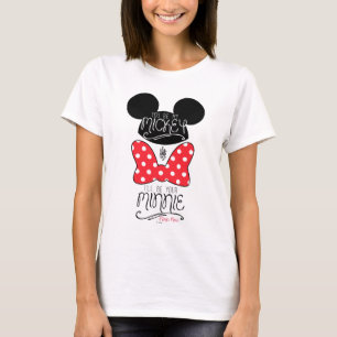 T-shirt Mickey & Minnie   Amour