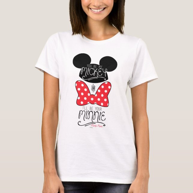 T-shirt Mickey & Minnie | Amour (Devant)