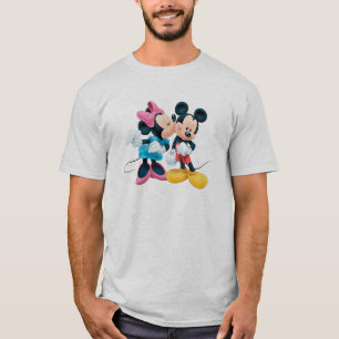 T-shirt Mickey & Minnie   Baiser sur la joue