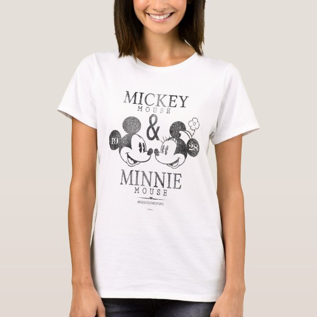 T-shirt Mickey & Minnie | Est. 1928 (Devant)