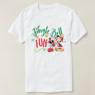 T-shirt Mickey & Minnie Jingle Bell Fun