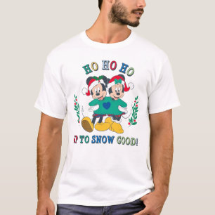 T-shirt Mickey & Minnie Jusqu'à Neige Bonne