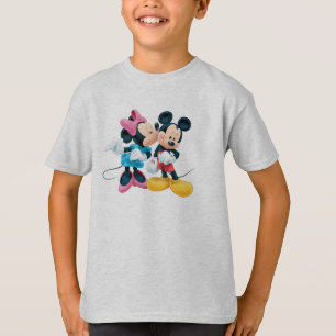 T-shirt Mickey & Minnie Kiss on Cheek