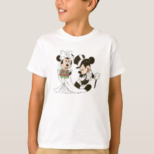 T-shirt Mickey & Minnie Mariage   Se Marier