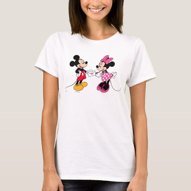 T-shirt Mickey & Minnie | Soyez le mien 2 (Devant)