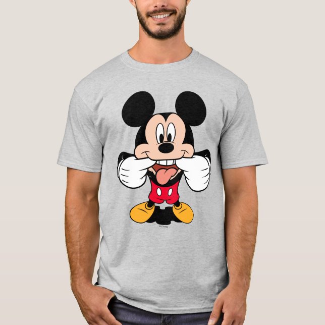 T-shirt Mickey moderne | Sticking Out Tongue (Devant)