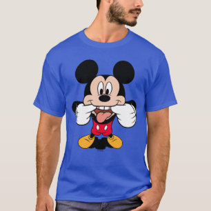 T-shirt Mickey moderne   Sticking Out Tongue