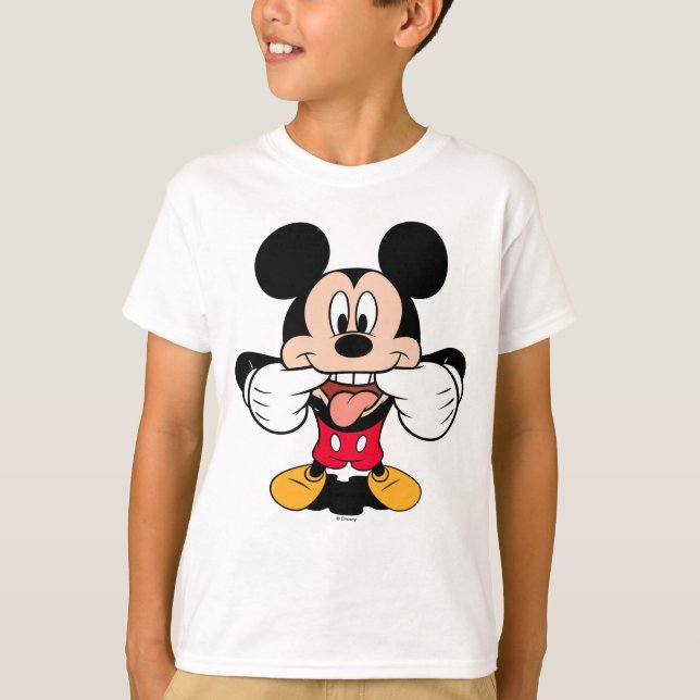 T-shirt Mickey moderne | Sticking Out Tongue (Devant)
