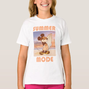 T-shirt Mickey Mouse   Beach Summer Mode
