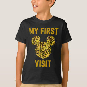 T-shirt Mickey Mouse Cheetah   Ma première visite
