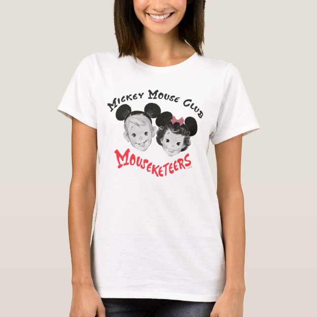 T-shirt Mickey Mouse Club Mouseketeers (Devant)