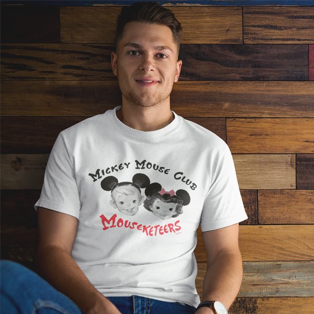 T-shirt Mickey Mouse Club Mouseketeers (Person wearing shirt)