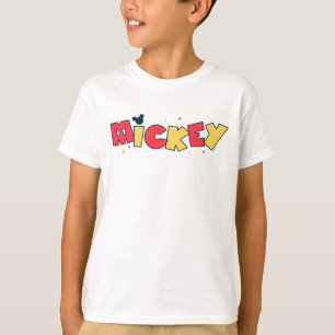T-shirt Mickey Mouse   Fun Font Mickey