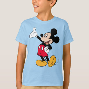 T-shirt Mickey Mouse geste de la main ouverte