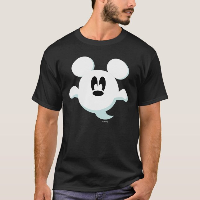 T-shirt Mickey Mouse Ghost (Devant)