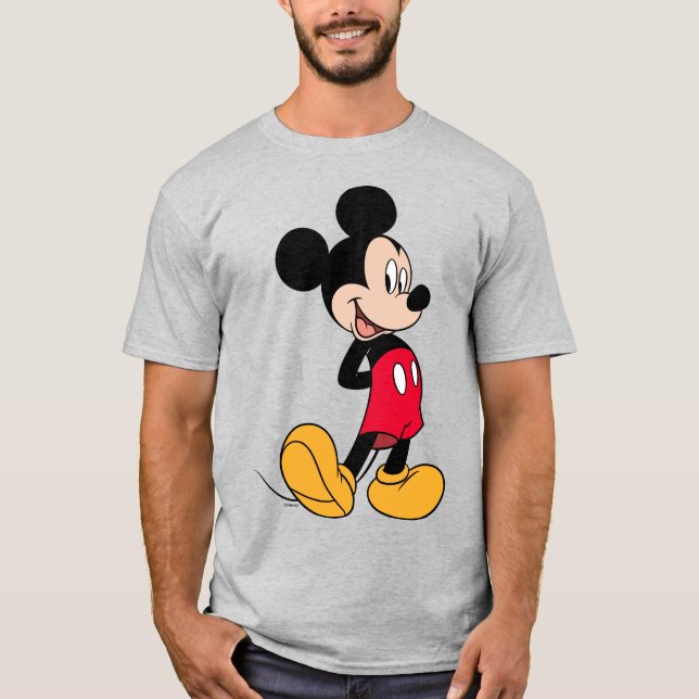 T-shirt Mickey Mouse Hands Behind Back (Devant)