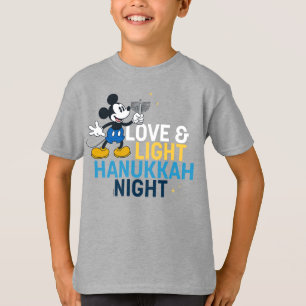 T-shirt Mickey Mouse   Love & Light Hanoukka Night