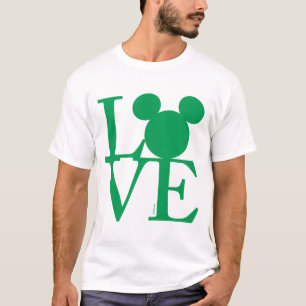 T-shirt Mickey Mouse LOVE Saint Patrick's Day