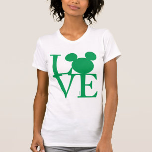 T-shirt Mickey Mouse LOVE Saint Patrick's Day