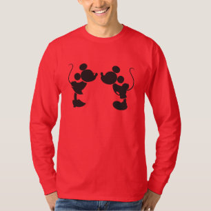 T-shirt Mickey Mouse & Minnie Silhouette