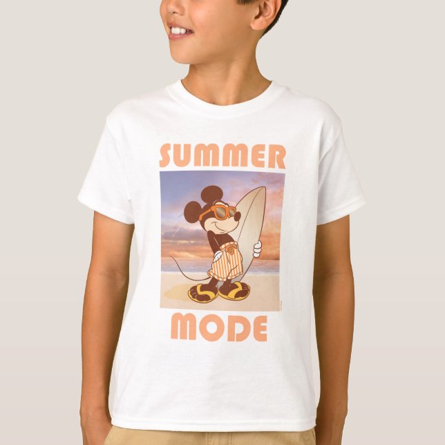 T-shirt Mickey Mouse | Mode été plage (Devant)