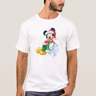 T-shirt Mickey Mouse on Snowflake