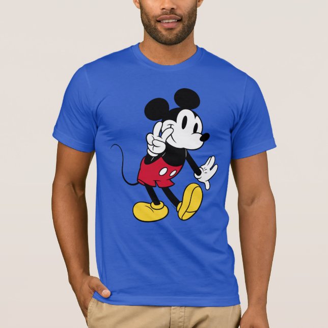 T-shirt Mickey Mouse | Paix (Devant)