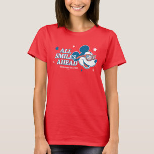 T-shirt Mickey Mouse patriotique tout sourires devant